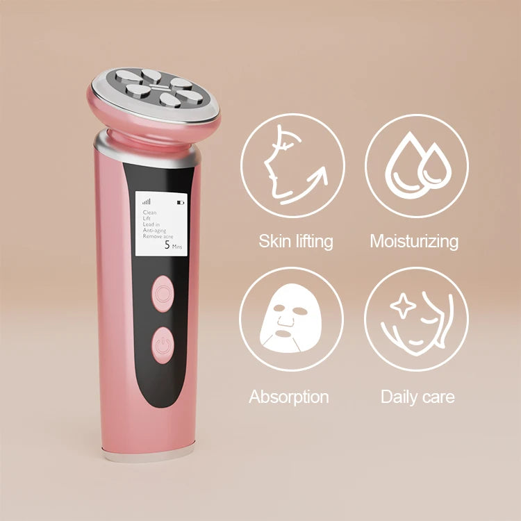 Rf Facial Skin Eye Professionnel Microder Household Tightening Care Products Lift Ems Lifting Home U